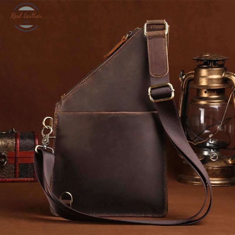 Vintage Designer Genuine Leather Cross-Body Bag Backpacks
