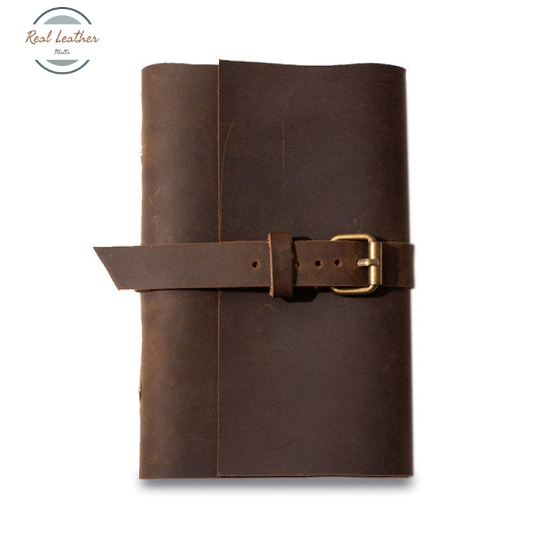 Vintage Leather A6 Travel Diary / Journal