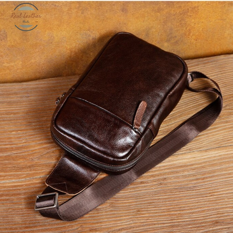 Vintage Leather Casual Messenger Bag Bags