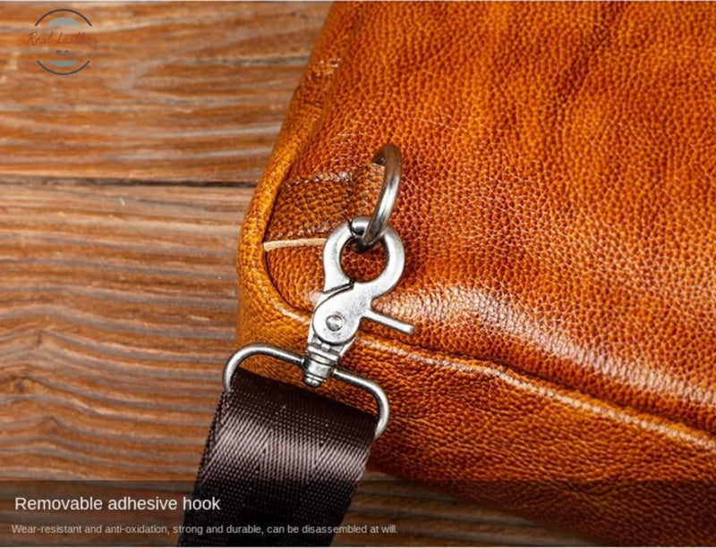 Vintage Leather Casual Messenger Bag Bags