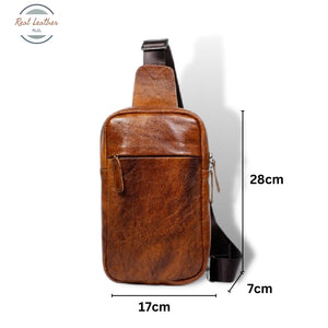 Vintage Leather Casual Messenger Bag Bags