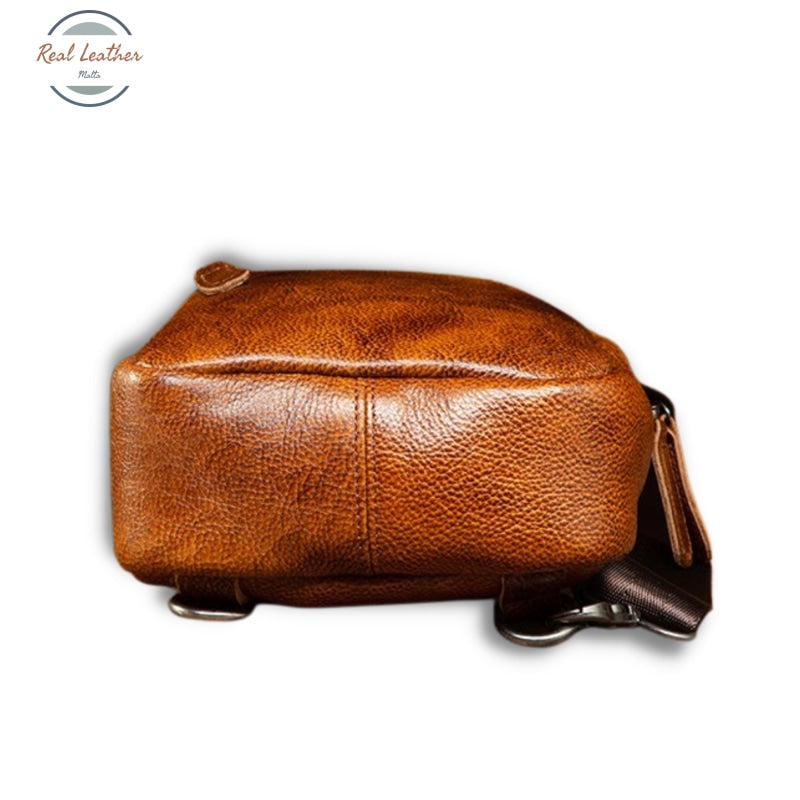 Vintage Leather Casual Messenger Bag Bags