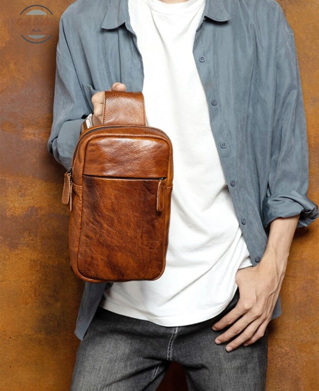 Vintage Leather Casual Messenger Bag Bags