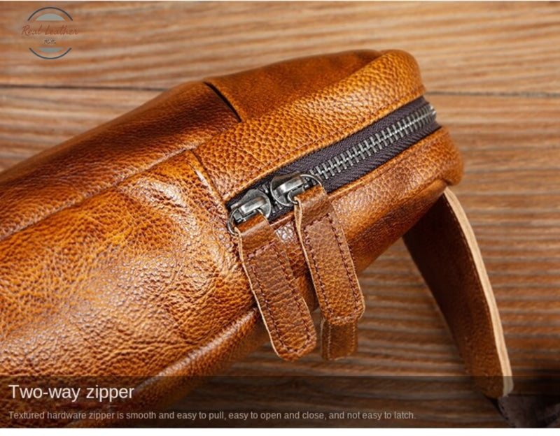 Vintage Leather Casual Messenger Bag Bags