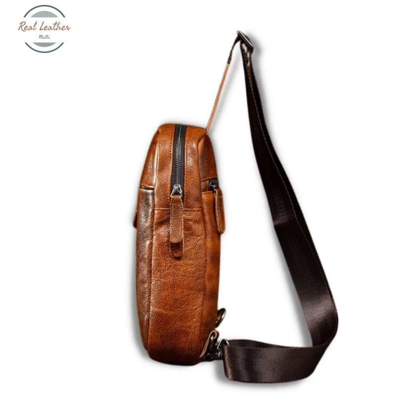 Vintage Leather Casual Messenger Bag Bags