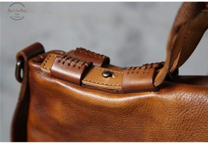 Vintage Leather Handbag Handbags