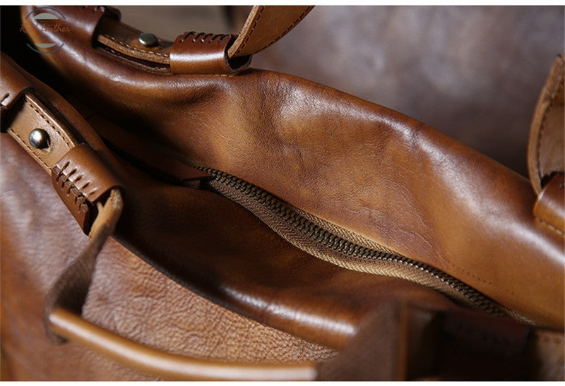 Vintage Leather Handbag Handbags