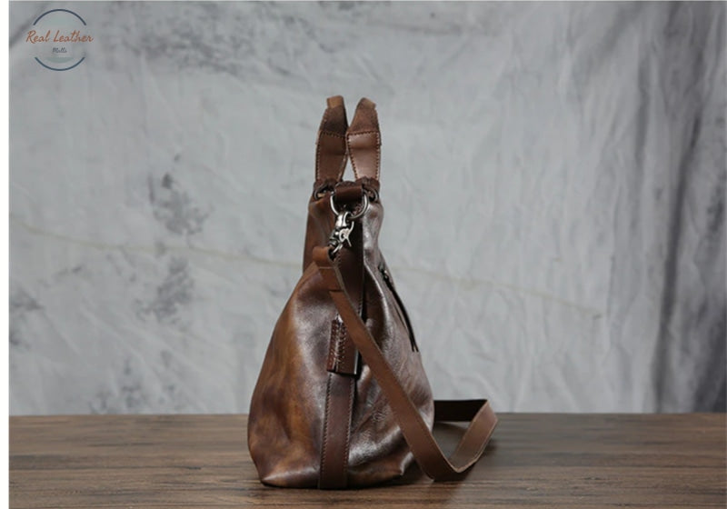 Vintage Leather Handbag Handbags