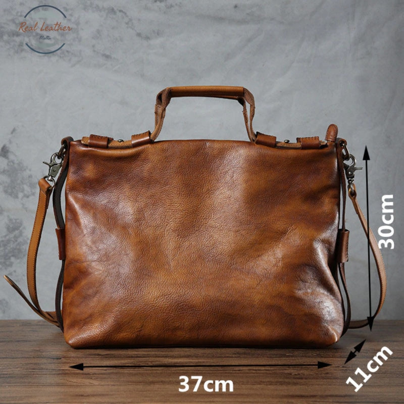 Vintage Leather Handbag Handbags