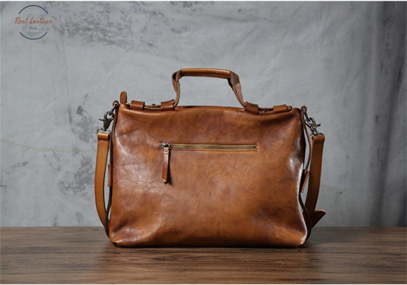 Vintage Leather Handbag Handbags