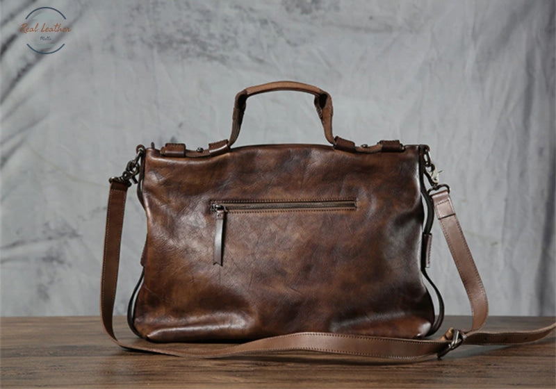 Vintage Leather Handbag Handbags