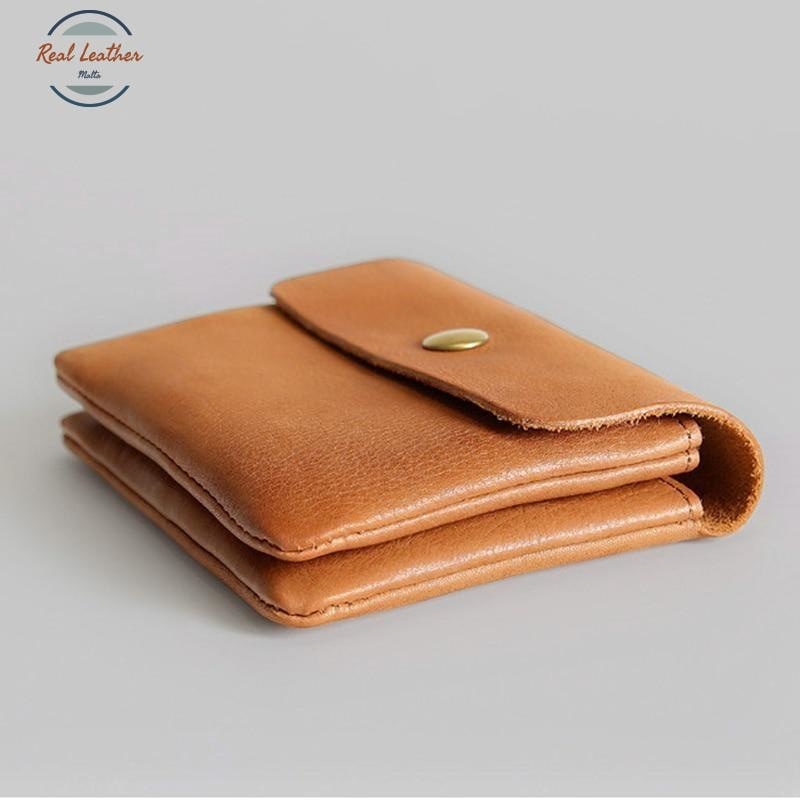 Vintage Styled Genuine Leather Wallet Unisex Wallets