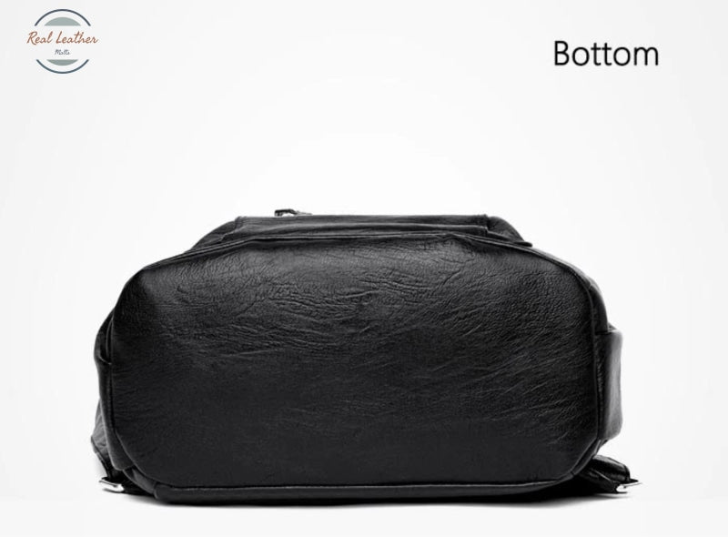 Women Vintage Leather Daypack