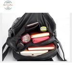 Women Vintage Leather Daypack