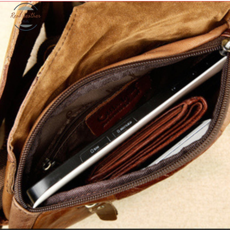 Womens Leather Leaf Shaped Crossbody Bag Bags