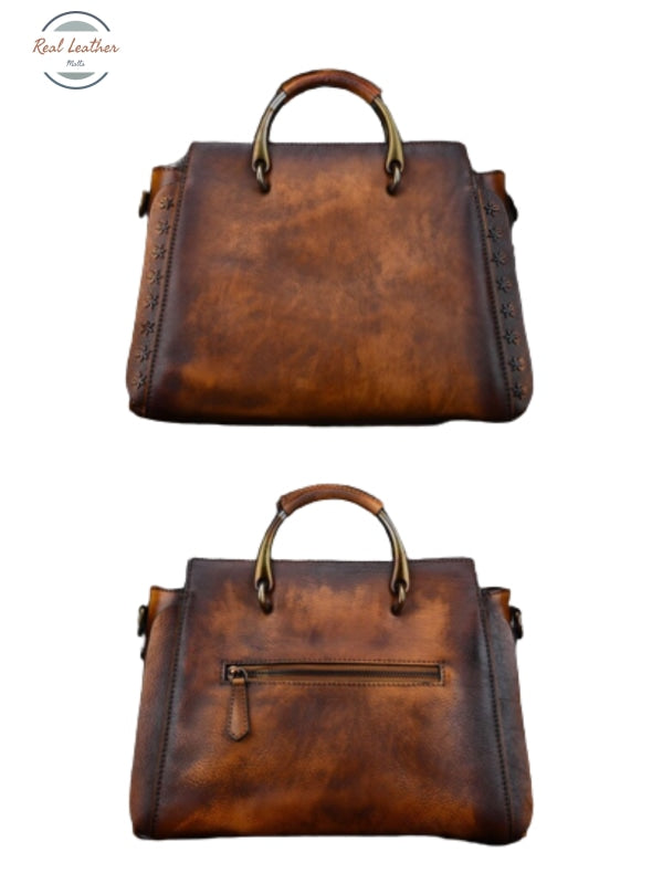 Womens Retro Leather Handbag