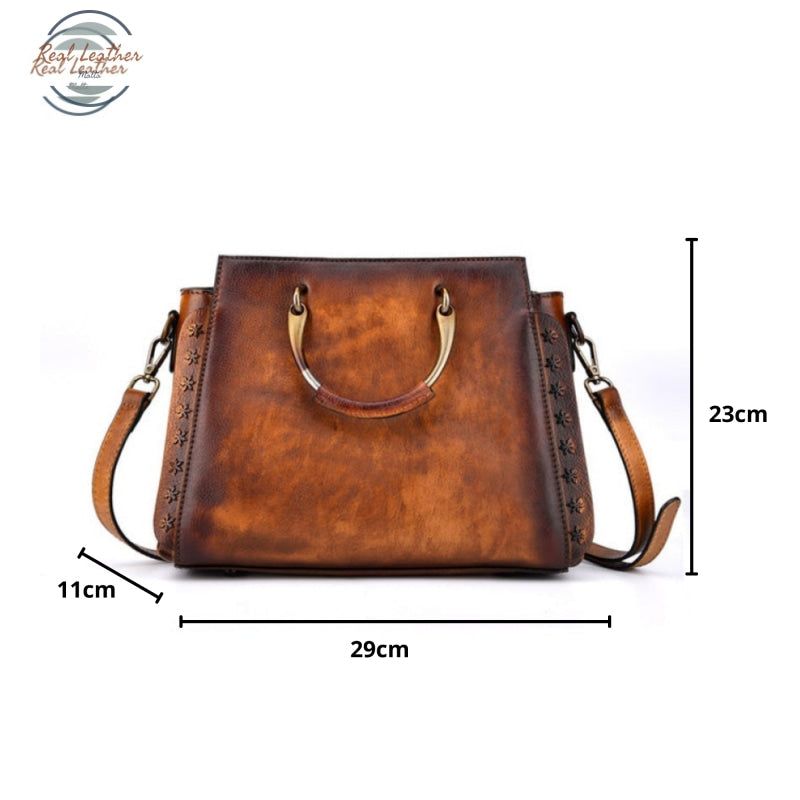 Womens Retro Leather Handbag